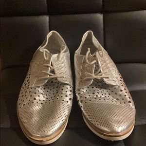 Silver Limelight Loafers